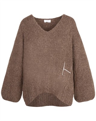 Sofie V-Neck Sweater Strik
